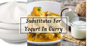 Substitutes For Yogurt in curry